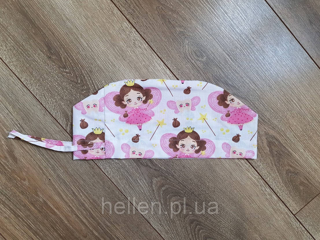 Принтована медична шапочка "Зубна фея"