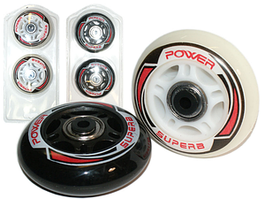 Колеса для роликів (2 шт.) SPRINTER (колесо PU, р-р 70х24мм, з підшипниками)