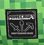 Бананка Minecraft Майнкрафт сумка на пояс через плече зелена, фото 5