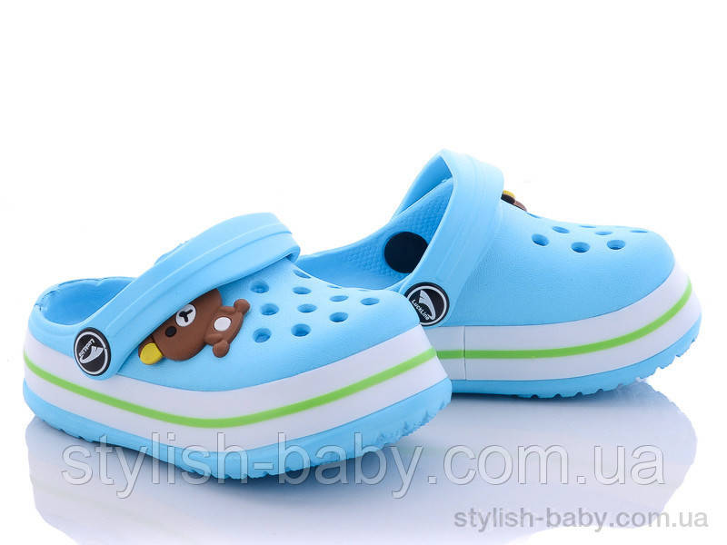 Дитяча колекція літнього взуття гуртом. Дитячі крокси 2023 бренда Luck Line (рр. с 18 по 23)