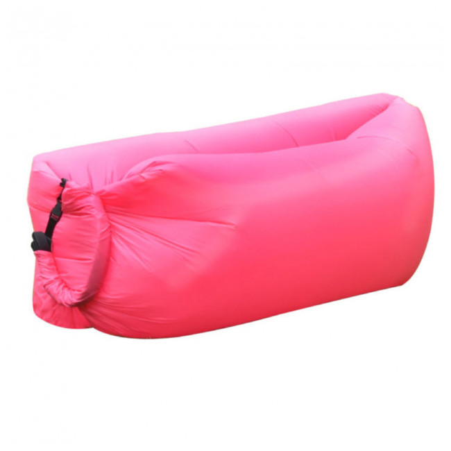 Шезлонг надувний мішок 240*70см R16334 Pink S