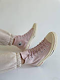 Кеди жіночі Converse Chuck 70 Classic High Top Light Pink конверс високі рожеві, фото 4