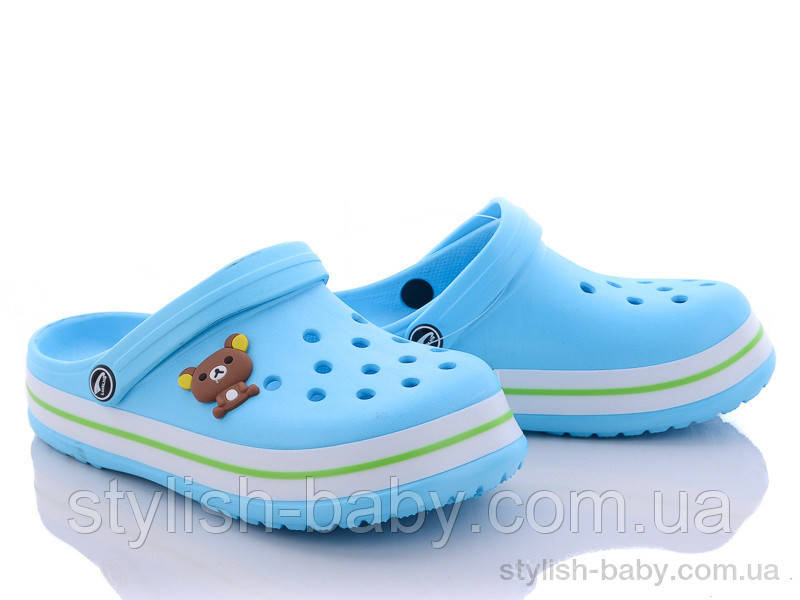 Дитяча колекція літнього взуття гуртом. Дитячі крокси 2023 бренда Luck Line (рр. с 30 по 35)