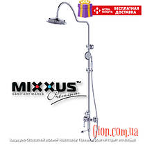 Ретро дизайн душова колона із змішувачем Mixxus Vintage 009-J, фото 3