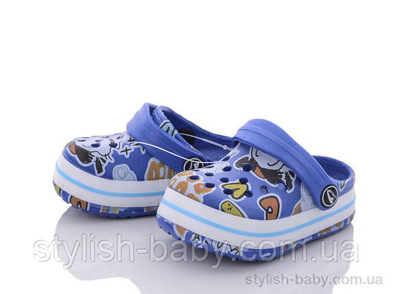 Дитяча колекція літнього взуття гуртом. Дитячі крокси 2022 бренда Luck Line (рр. с 18 по 23), фото 1