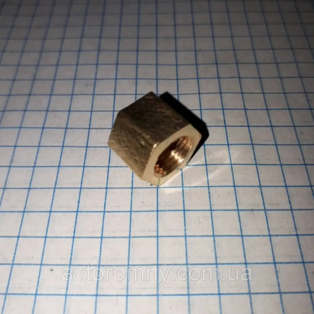 Гайка М10 1.00 труби приймальні Москвич ІЖ АЗЛК 2140 412 2141