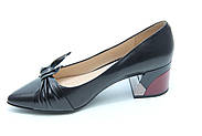 Туфлі жіночі Visttaly 1022( F274-70A-Y021CP) чорні на підборах, фото 2