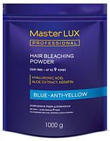 Освітлююча пудра Blue Master LUX professional 1000 г 9 рівнів мастер люкс порошок освітлюючий 1 кг синій