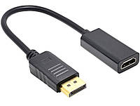 DisplayPort (DP) -> HDMI +аудио переходник конвертер (Original)