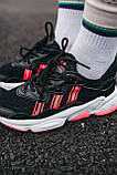 Кросівки чоловічі Adidas Ozweego чорні адідас озвистого демісезонні повсякденні, фото 9