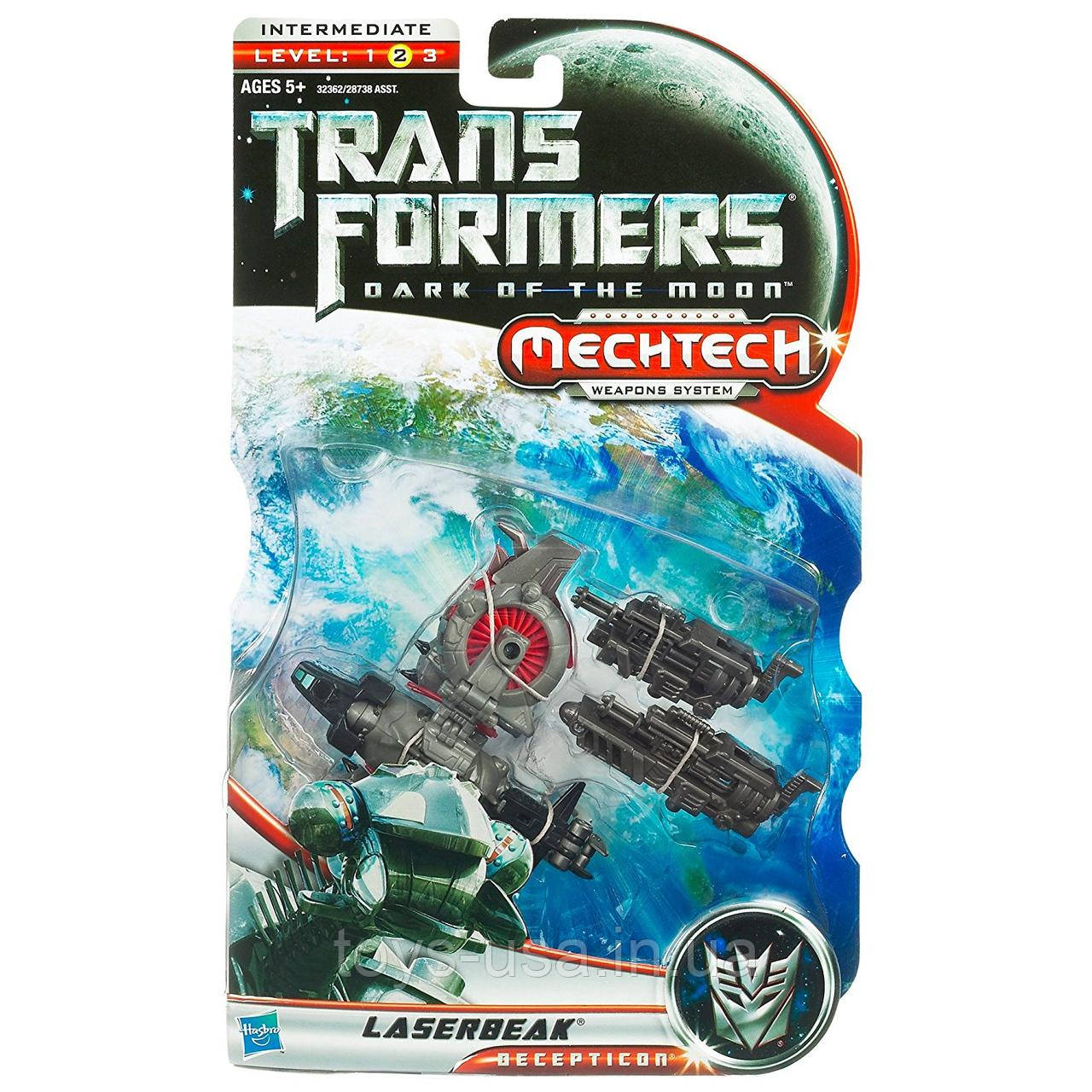 Ексклюзив! Трансформер-шпигун Лазербик - Laserbeak, MechTech, Deluxe, Hasbro, фото 1