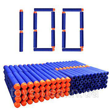 Набір зі 100 стріл (м'які кулі) для іграшкової зброї Nerf N-Strike Elite