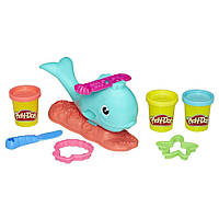 Play-Doh Wavy the Whale набор пластилина Плей до Кит Дельфин