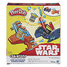 Play Doh Ігровий набір Зоряні Війни Люк Скайвокер і Дарт Вейдер Star Wars Luke Skywalker vs. Darth Vader