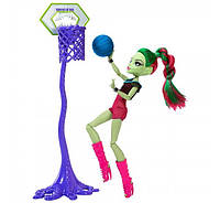 Лялька Monster High Sport Venus Mcflytrap Basketball Champ Венера Макфлайтрап Чемпіонат з баскетболу
