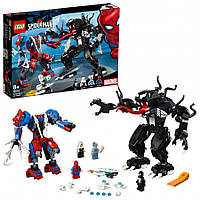 LEGO Marvel Spider Venom Конструктор Лего 76115 человек-паук против венома