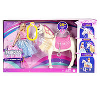 Игровой набор Барби Принцесса и Танцующая Лошадка Единорог Barbie Princess Dancing Horse