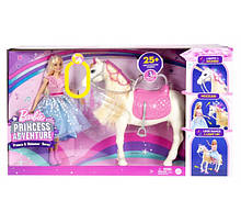 Ігровий набір Барбі Принцеса і Танцююча Конячка Єдиноріг Barbie Princess Dancing Horse