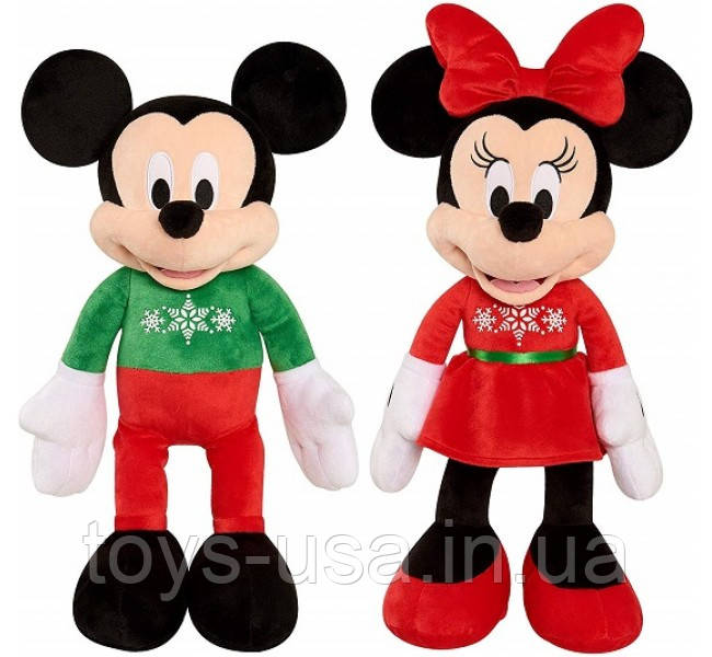 Мінні Маус 55 см Дісней Disney Minnie Mouse Holiday 2019 Plush, фото 1
