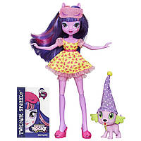 Лялька Твайлайт Спаркл з вихованцем My Little Pony Equestria Girls Twilight and Spike