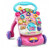 VTech Ходунки-штовхачі рожеві Stroll Discover Activity Walker pink