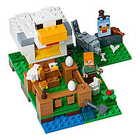 ПОД ЗАКАЗ 20+- ДНЕЙ Лего Майкрафт Lego Minecraft Курятник 21140