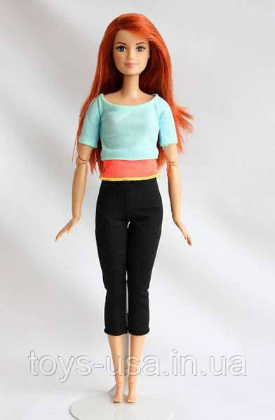 Red hair made to move barbie doll sale