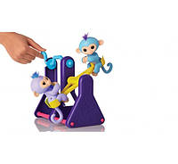 Игровой набор WowWee Fingerlings обезьянки на качелях See-Saw Monkey Willy Milly