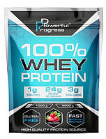 Сывороточный Протеин 100% Whey Protein Powerful Progres 1kg Клубника