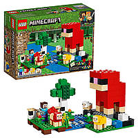 Lego Minecraft Шерстяная ферма 21153