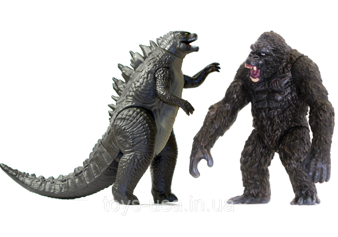 Набір фігурок Годзілла проти Кінг Конга, 17 см — Godzilla vs King Kong