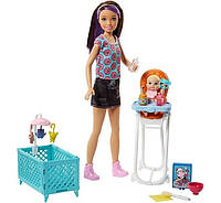 Barbie FHY98, Сестра Babysitters Skipper няня, уход за малышом