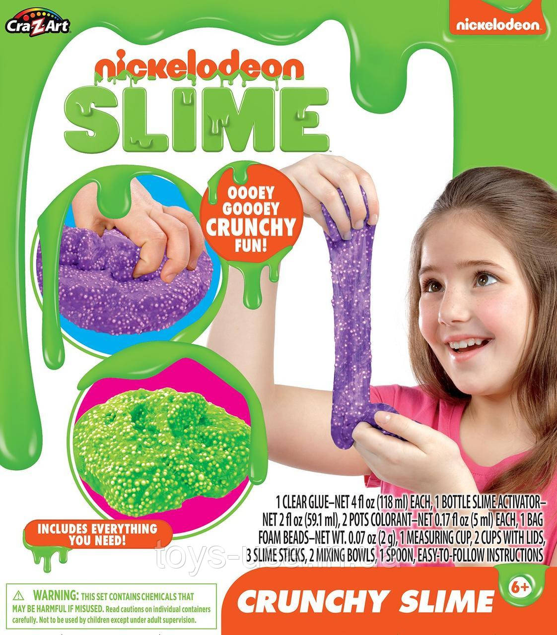 Слиз лизун слайм CRA-Z-Slime Crunchy Medium Kit Fashion Craft Kits