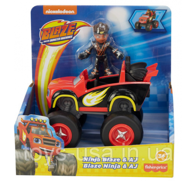 Набір спалах і диво машинки з Ей-Джей Fisher-Price Nickelodeon Ninja Blaze AJ