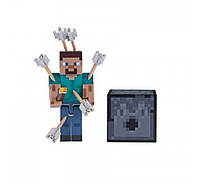 ПОД ЗАКАЗ 20+- ДНЕЙ Стив со стрелами фигурка Майнкрафт Minecraft Steve with Arrows Figure