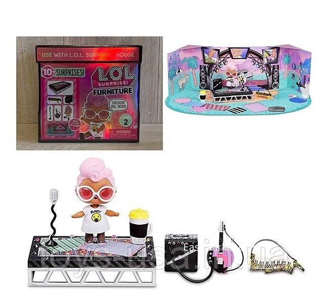 Стильний інтер'єр лол Фестиваль гранж L. O. L. Surprise Furniture, фото 1