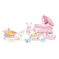 ПОД ЗАКАЗ 20+- ДНЕЙ набор Calico Critters забота о Софи с колыбелькой Sylvanian Families Sophie's Love 'n Care