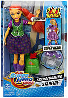Супер герои Старфаер трансформация DC Super Hero Girls Starfire