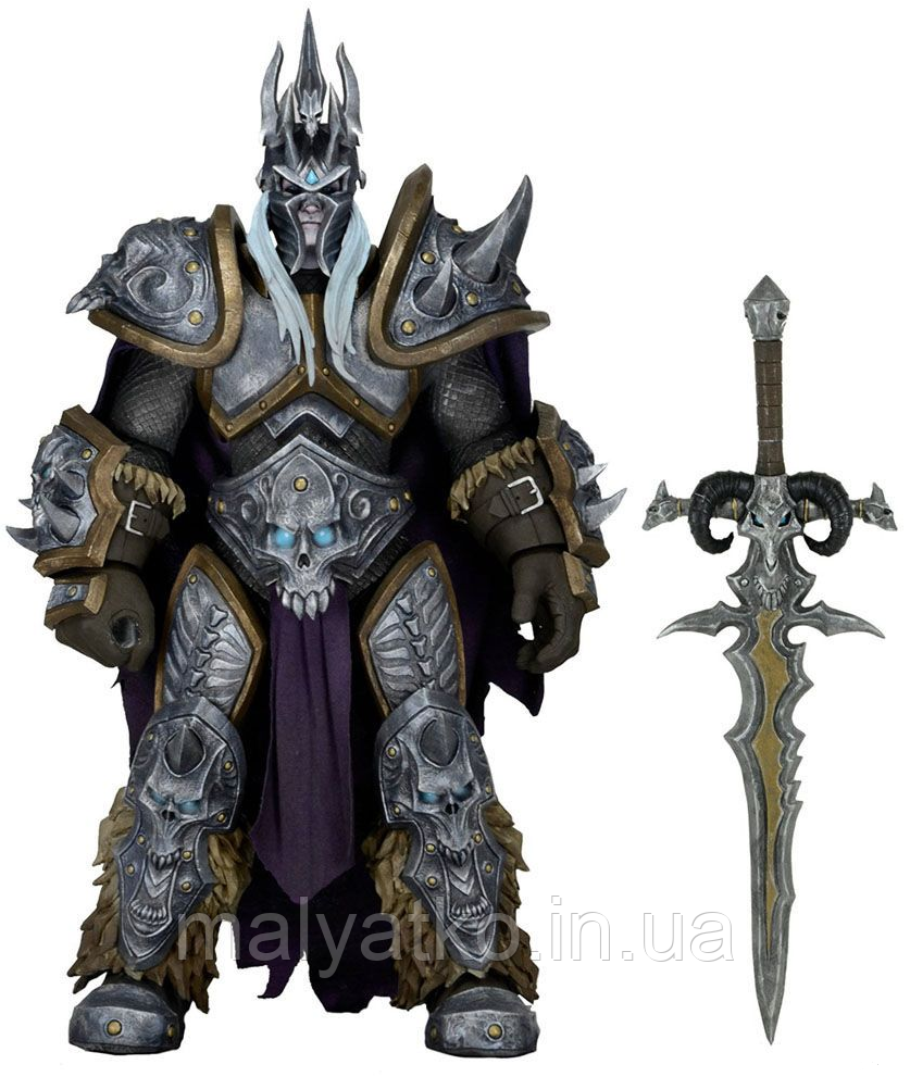 Фігурка Neca Артас Менетил (Король-лич) Герої бурі (Всесвіт Варкрафт) 16см - World of Warcraft