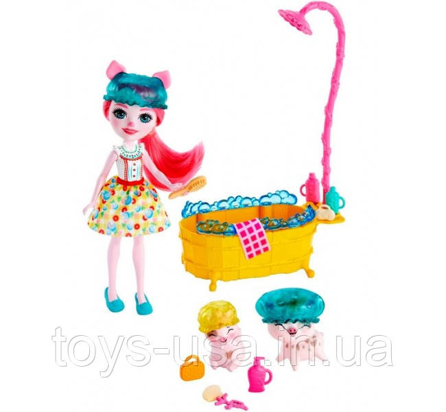 Лялька Энчантималс Enchantimals Банний день GJX35, фото 1