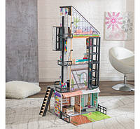 Большой Кукольный домик с лифтом Bianca City Life Mansion KidKraft 65989
