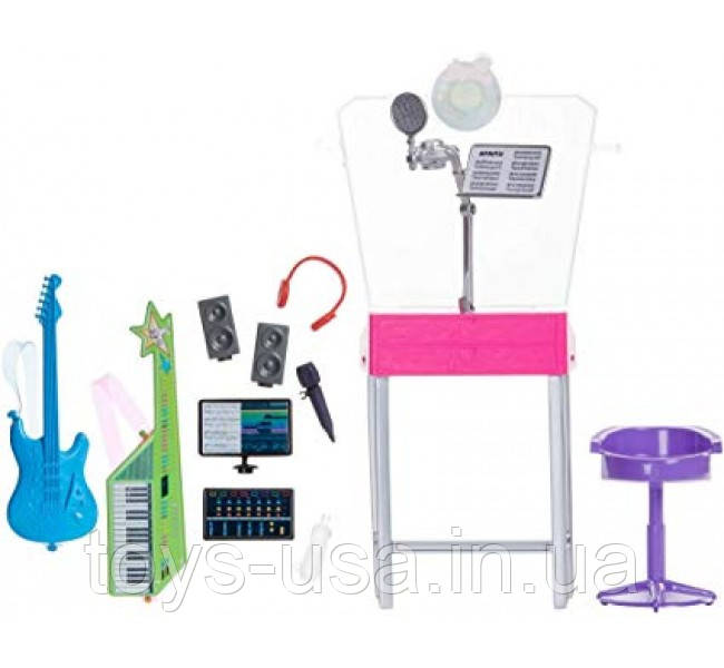 Лялька Барбі Студія звукозапису Barbie Musician Recording Studio, фото 1