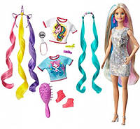 Кукла Барби единорог фантастические волосы Barbie Fantasy Hair Doll Blonde