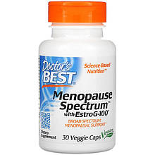 Підтримка під час менопаузи Doctor's Best "Menopause Spectrum з EstroG-100" (30 капсул)