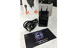 Зарядное устройство Hoco C88A 2USB 2.4A набор с кабелем lightning Зарядний пристрій Hoco lightning Black, фото 2