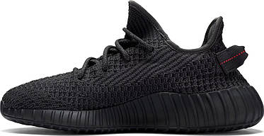 Кроссовки Adidas Yeezy Boost 350 V2 Black - FU9006, фото 3