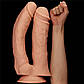 Подвійний фалоїмітатор 12" King-sized Dildo Flesh, 33х6,8 см., фото 4