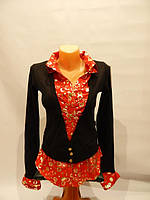 Кофта-блуза фирменная женская р 46-48 306ж (только в указанном размере, только 1 шт)