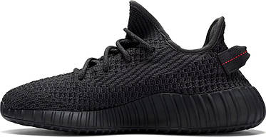 Кросівки Adidas Yeezy Boost 350 v2 Black, фото 2