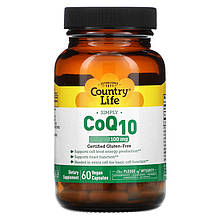 Коензим Q10 Country Life "CoQ10" 100 мг (60 капсул)